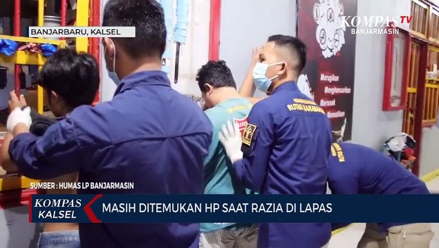 Geledah Blok Hunian di Lapas Banjarmasin, Petugas Razia Masih Temukan Handphone