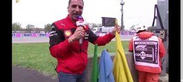 MARK GENE' INVADE LA PISTA DURANTE LE FP2 IMOLA
