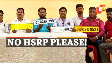 Mandatory High Security Number Plates (HSRP) Opposed