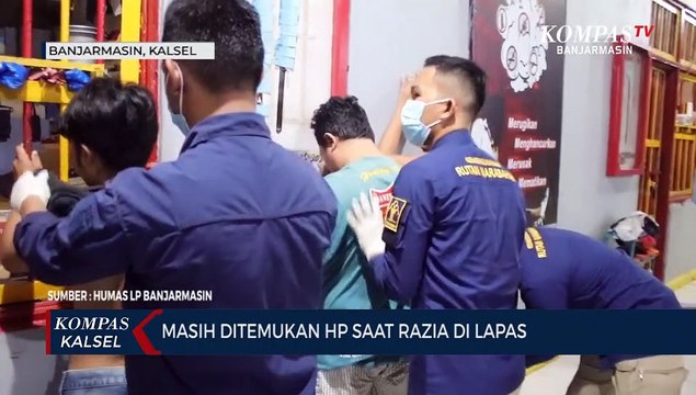 Geledah Blok Hunian di Lapas Banjarmasin, Petugas Razia Masih Temukan Handphone