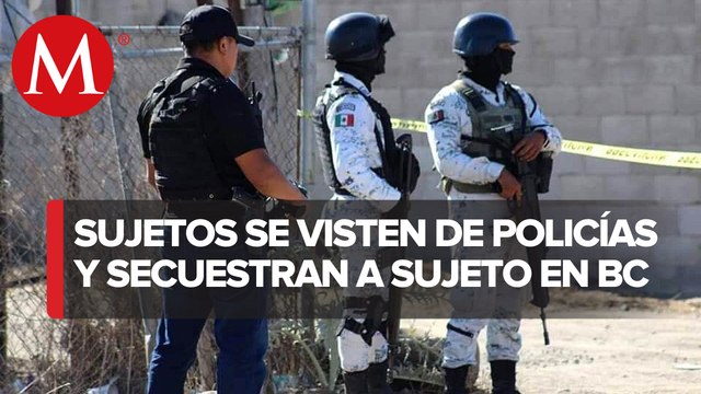 Policías falsos privan de la libertad a ex agente del MP en Baja California