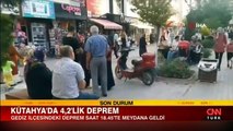 Kütahya'da 4.2 büyüklüğünde deprem