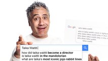 Taika Waititi Answers the Web’s Most Searched Questions