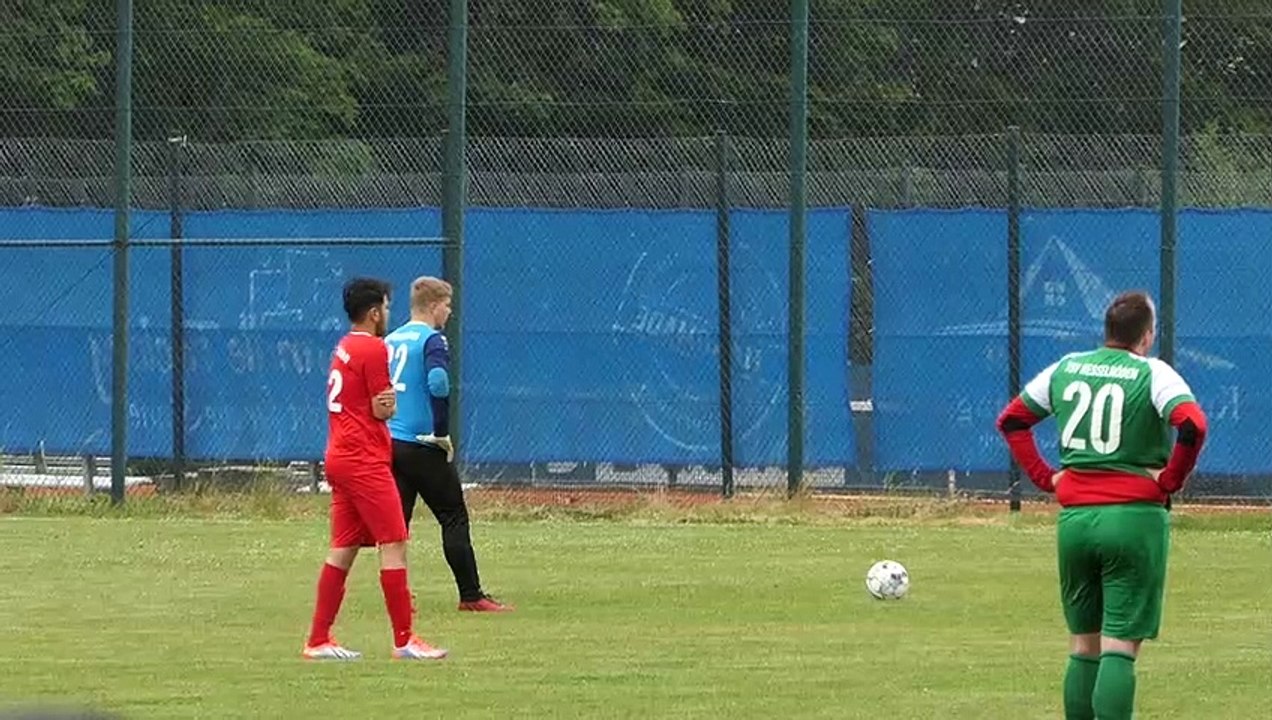 Elfmetertor durch Nino Endrit Schielke vom TSV Nesselröden gegen Vatan Herzberg