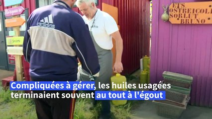 Sur l'île d'Oléron, le croustillant marché des huiles usagées