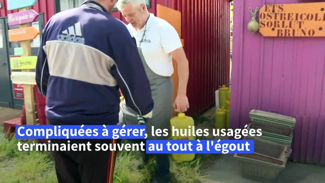Sur l'île d'Oléron, le croustillant marché des huiles usagées