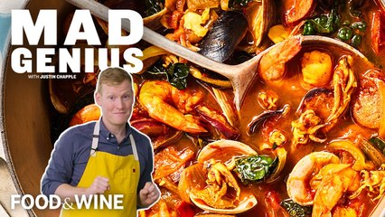 Justin Chapple Makes Cataplana - Portuguese Fish Stew
