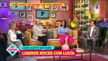 Laura Zapata admite haber tenido roces con Lucía Méndez