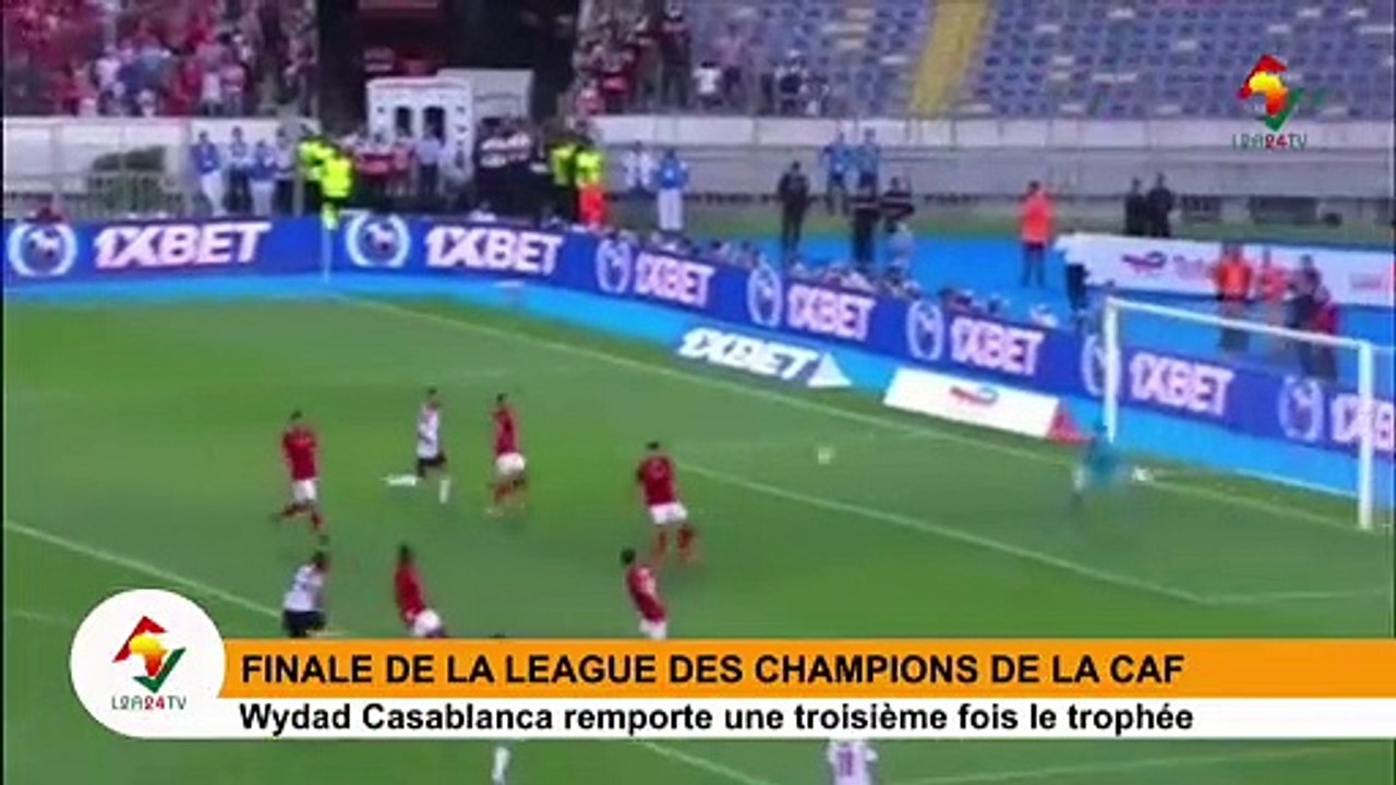 LEAGUE DES CHAMPIONS DE LA CAF: WYDAD CASABLANCA REMPORTE LE TROPHÉE