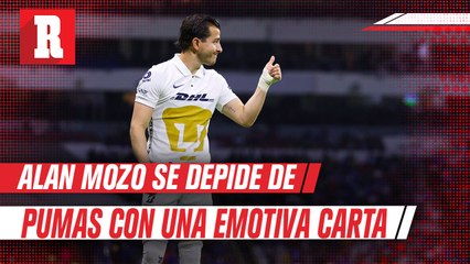 Alan Mozo se despidió de los Pumas: 'Tu playera la sudé y defendí con el corazón'