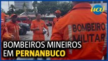 Chuvas em PE: bombeiros de Minas vão a Recife para reforçar resgates