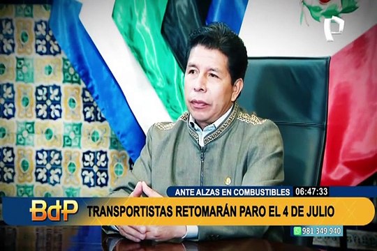 Otra crisis en el gobierno: transportistas de carga retomarán paro ante alzas en combustibles