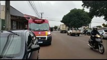 Homem fica ferido após colisão entre carro e moto no Bairro Periolo