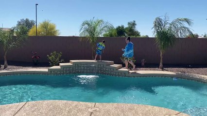 Gracefully Stumbling into the Pool
