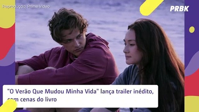 O Verão Que Mudou Minha Vida lança trailer e fãs elogiam: Fiel ao livro