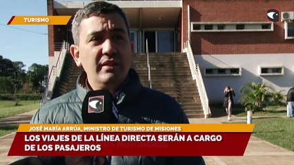 Los viajes de la línea directa serán a cargo de los pasajeros