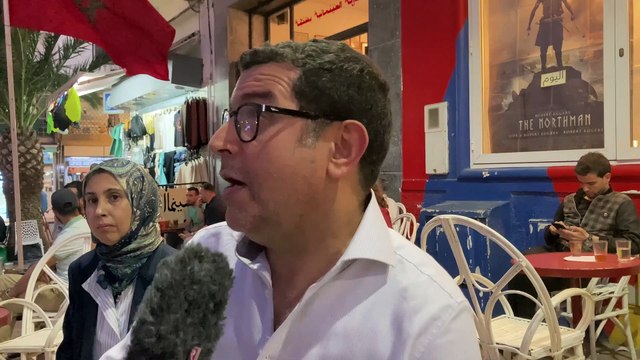 Mohamed Nadif à la Cinémathèque de Tanger