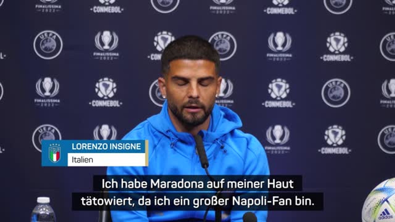 Insigne: maradona führte uns aufs “dach der welt”