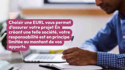 Comment fonctionne une EURL ?