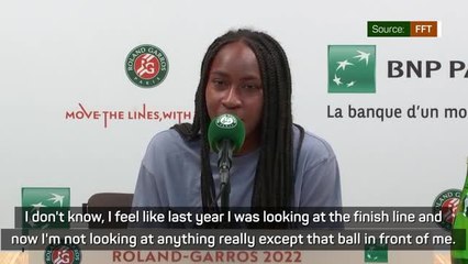 No change of approach for Gauff ahead of maiden semi-final