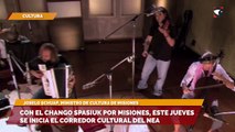 Con el Chango Spasiuk por misiones, este jueves se inicia el corredor cultural del NEA