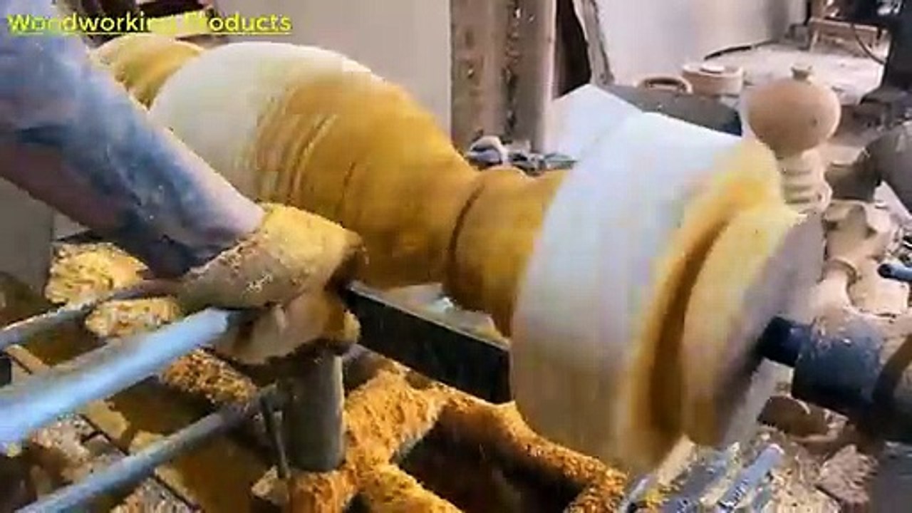 Amazing_Techniques_Extreme_Fast_Woodworking_Creative_Smart____Work_Wooden_Lathe_Art(360p)