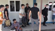 Kamyon kasasında 92 kaçak göçmen yakalandı