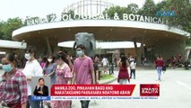 Manila Zoo, pinilahan bago ang nakatakdang pagsasara ngayong araw | UB