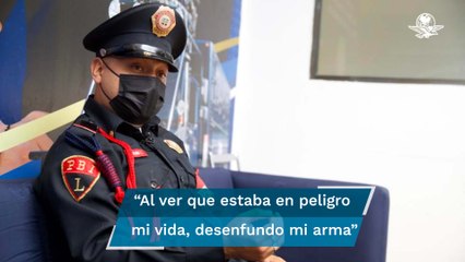 El ladrón gritó "ya estuvo": Policía que frustró robo y se salvó de disparo gracias a su placa