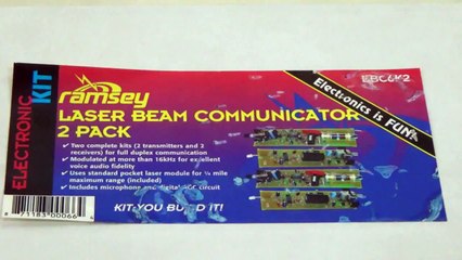 How To Build A Laser Communicator Electronic DIY Kit, UFO Sighting News.