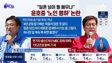 “일흔 넘어 뭘 배우나”…윤호중 ‘노인 폄하’ 논란