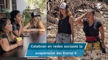 Tren Maya: Bárbara Mori, Miguel Rodarte y otros famosos celebran cancelación del tramo 5