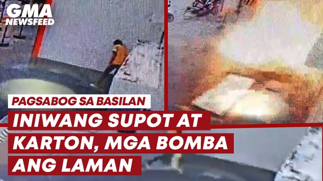 Iniwang supot at karton, mga bomba ang laman | GMA News Feed