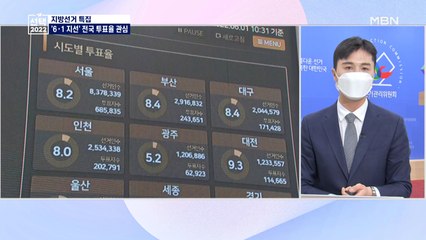 [6·1 지선] 4년 전보다 저조한 투표율…전국 투표율 '관심'
