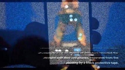 Pie thrown at Mona Lisa by fake old woman