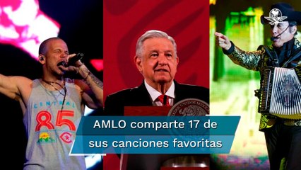 De "Chente" a Calle 13: AMLO, “el DJ”, comparte el playlist de sus mañaneras