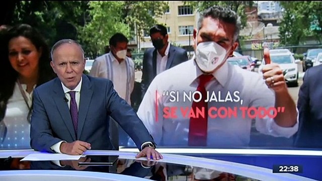 Alejandro Moreno acusa amenazas de Adán Augusto López y López Obrador