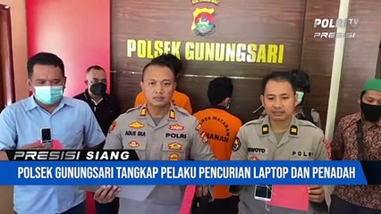 Polsek Gunungsari Ungkap Pencuri Laptop dan Penadah di Gunungsari