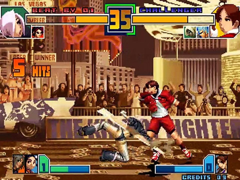 The King of Fighters 2001 : (EC) killer-kof-willus vs (US) BOSS-KOF-KING