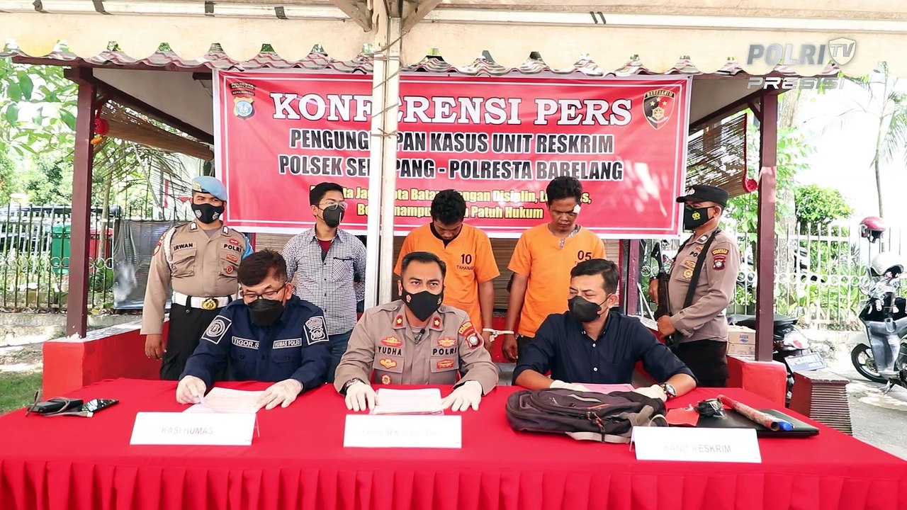 Polsek Sekupang Ungkap Pelaku Pencurian Pemberatan di Rumah Kosong dan Kepemilikan Senjata Tajam