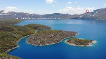 Nemrut Krater Gölü ve Kalderası ziyaretçi akınına uğruyor