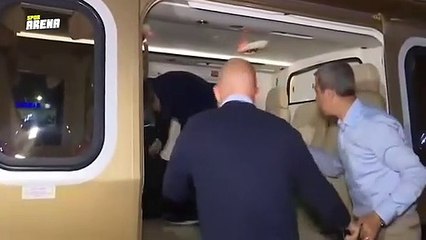 Jorge Jesus, İstanbul'a geldi! Helikoptere binerken görünmez kaza...
