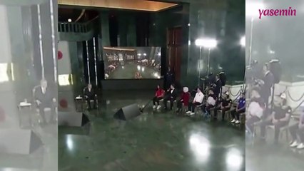 Oyuncu Berat Efe Parlar'ın sözleri Cumhurbaşkanı Erdoğan'ın gençlik buluşmasına damga vurdu