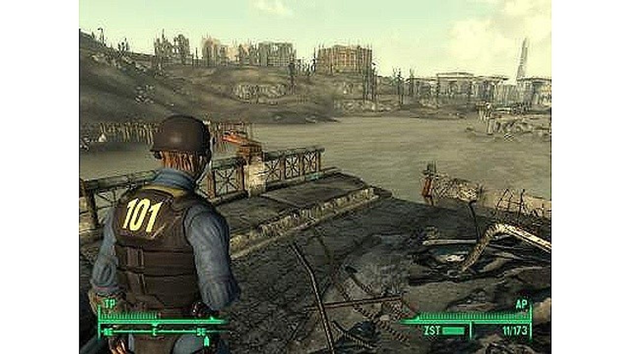 Fallout 3  - Technik-Check: Sehr hohe Grafikeinstellungen