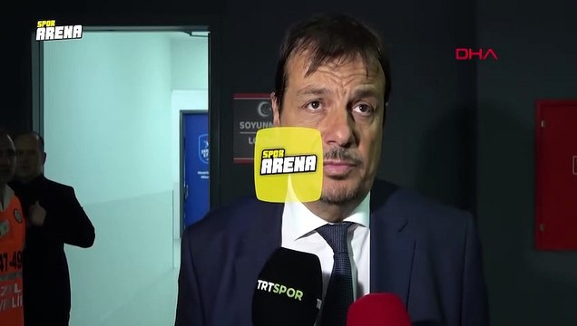 Ergin Ataman: Tüm Galatasaray taraftarına minnettarım