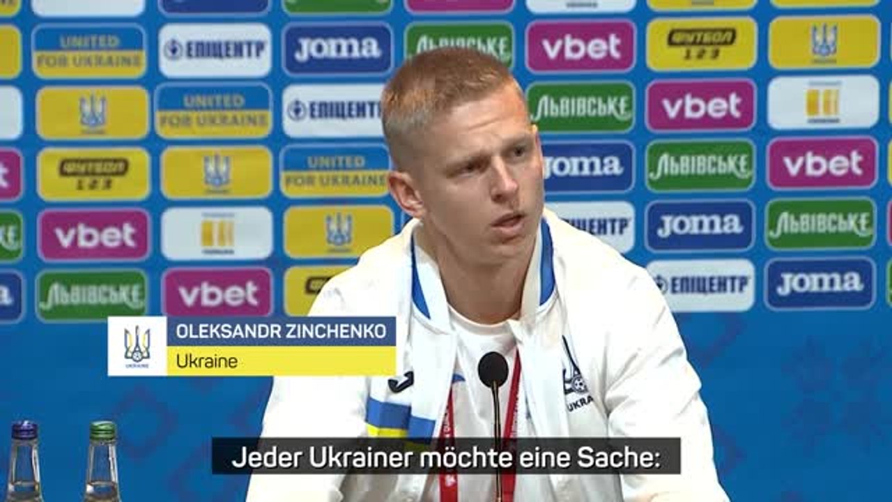 Emotionaler Zinchenko will WM-Quali für Ukraine