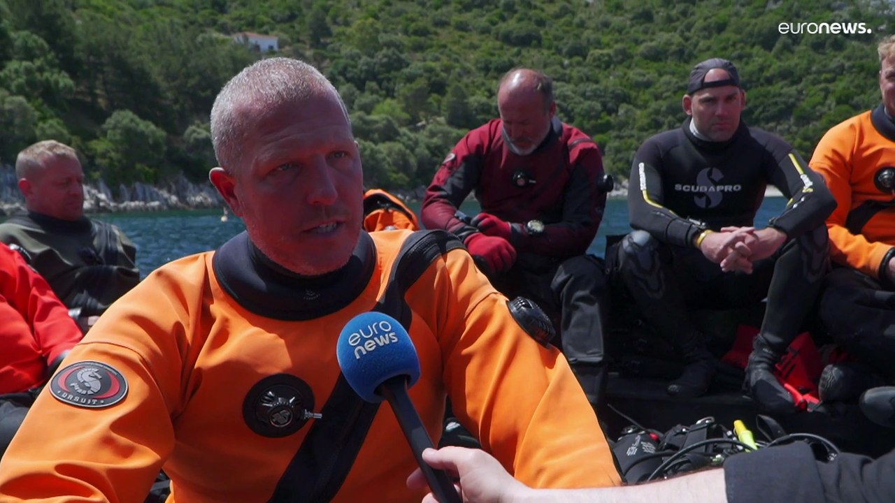 Umweltaktion auf Ithaka: Taucherteam hebt gefährliche Geisternetze vom Meeresgrund