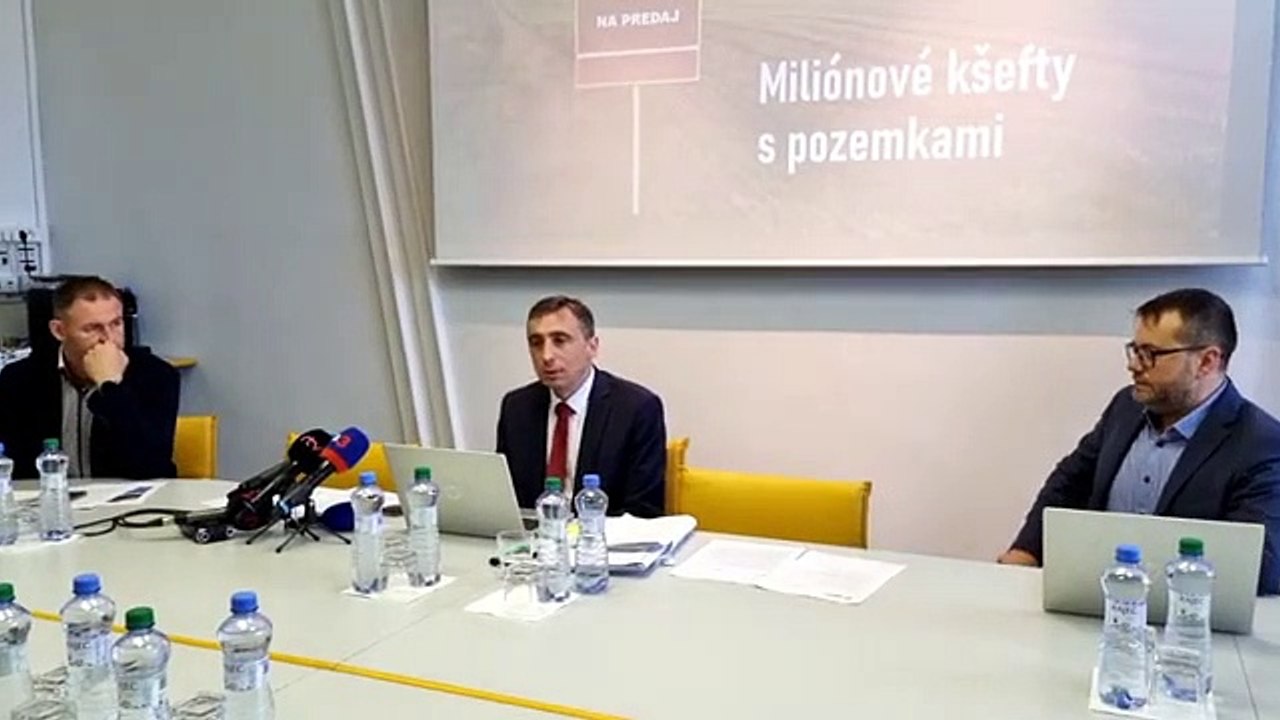ZÁZNAM: J. Marosz: V roku 2018 bola na SPF spustená schéma podozrivých predajov pozemkov