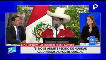 Benji Espinoza: "O se rectifican o nos vemos en el Poder Judicial porque van a ser querellados"