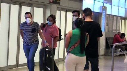 Juan Muñoz llega a España tras su sorprendente abandono en 'Supervivientes'